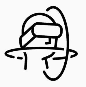 Clipart image of a VR headset